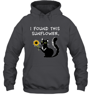 I Found This Sunflower Cat Shirt Hoodie