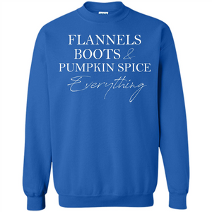 Halloween T-shirt Flannels Boots Pumpkin Spice Everything T-shirt