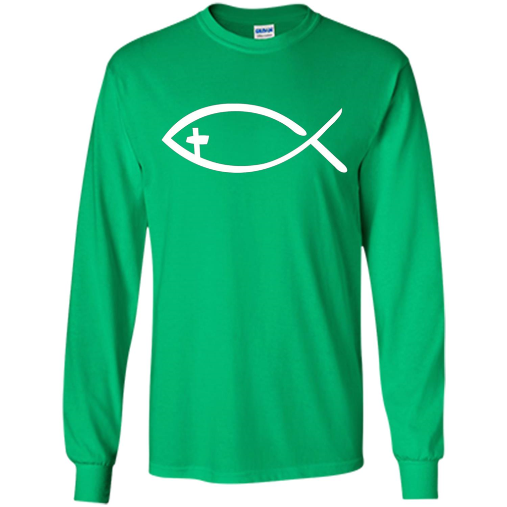 Christian T-shirt Jesus fish T-shirt