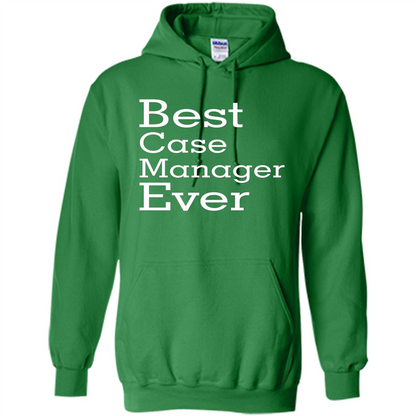 Best Case Manager Ever-Christmas Gift T-shirt Irish Green