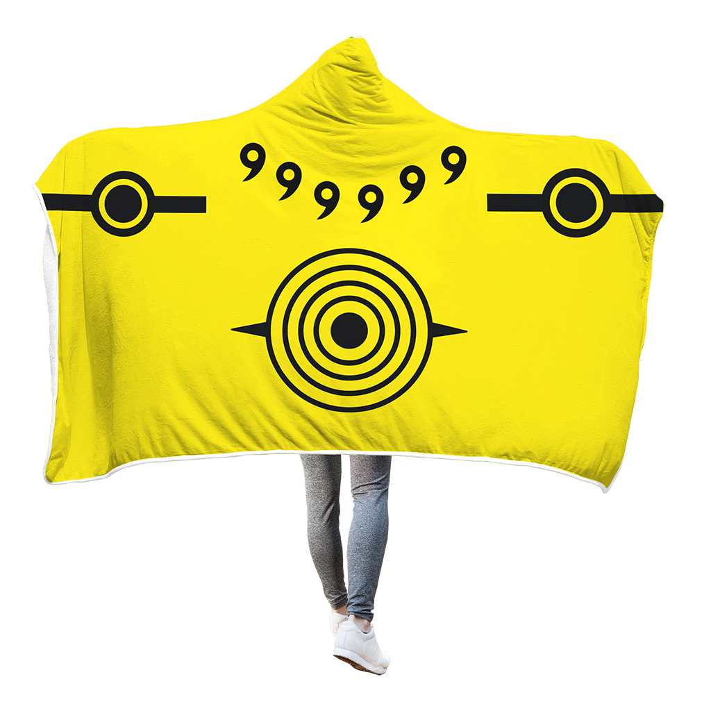Naruto 3D Hooded Blanket Tailed Beast Mode