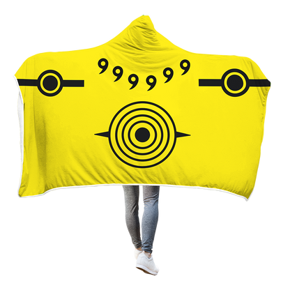Naruto 3D Hooded Blanket Tailed Beast Mode