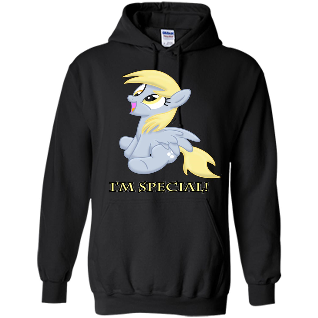Cartoon Character T-shirt I'm special Black