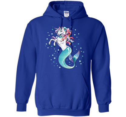 Unicorn Mermaid Mermicorn Cute T-shirt For Kids Royal