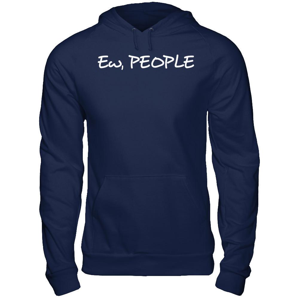 Ew People T-shirt Gildan - Pullover Hoodie Navy