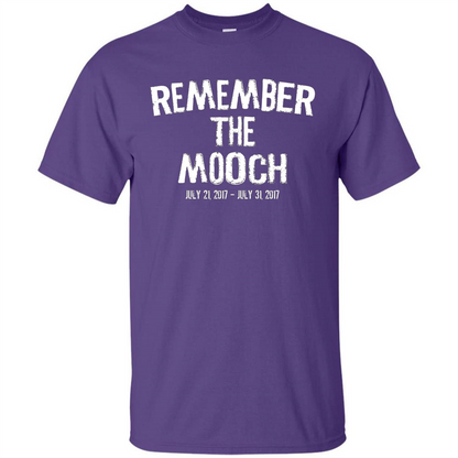 Funny A Political T Shirt Remember The Mooch T-shirt Purple