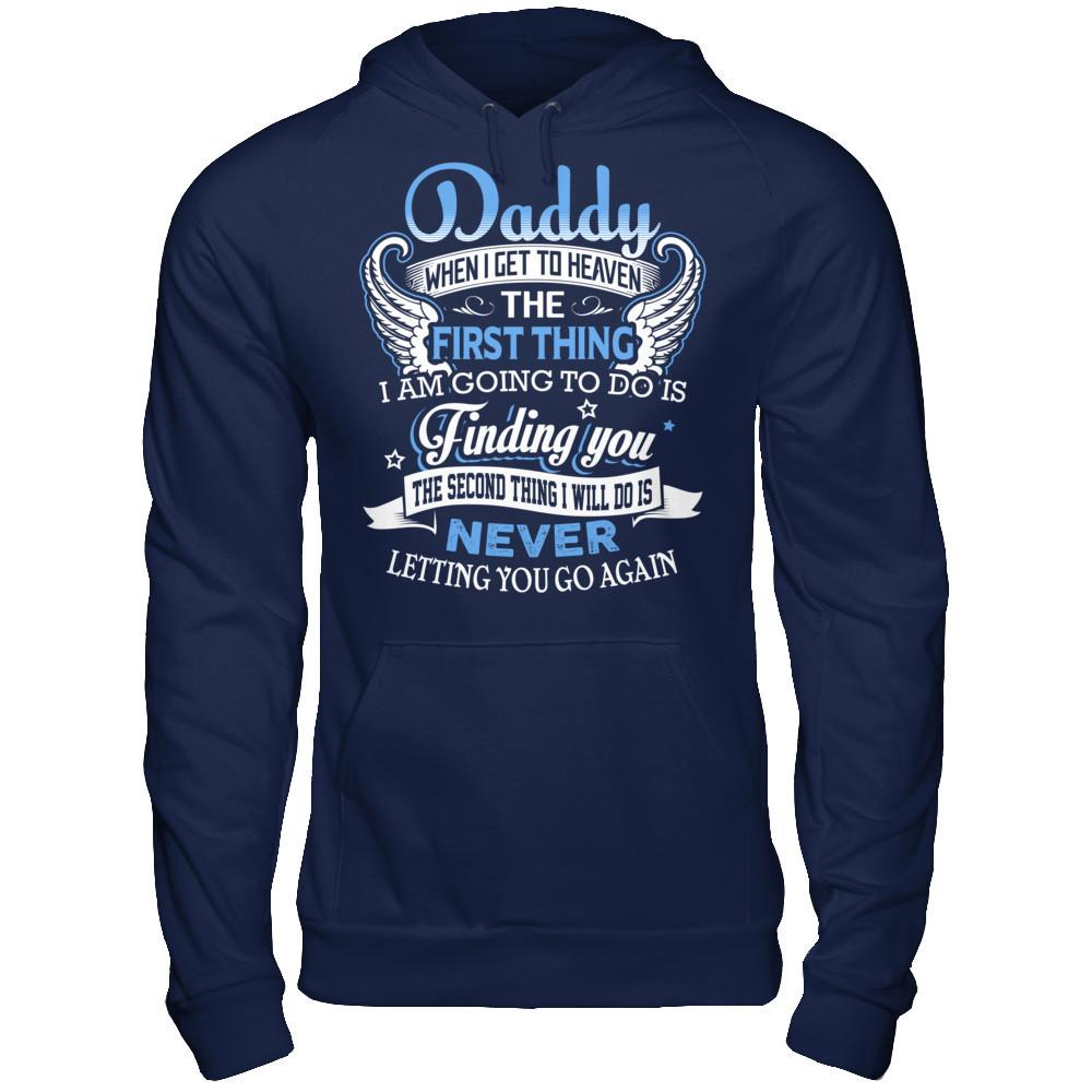 When I Get To Heaven Gildan - Pullover Hoodie Navy