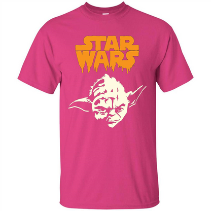 Movie T-shirt Yoda Dripping Ooze Logo T-Shirt