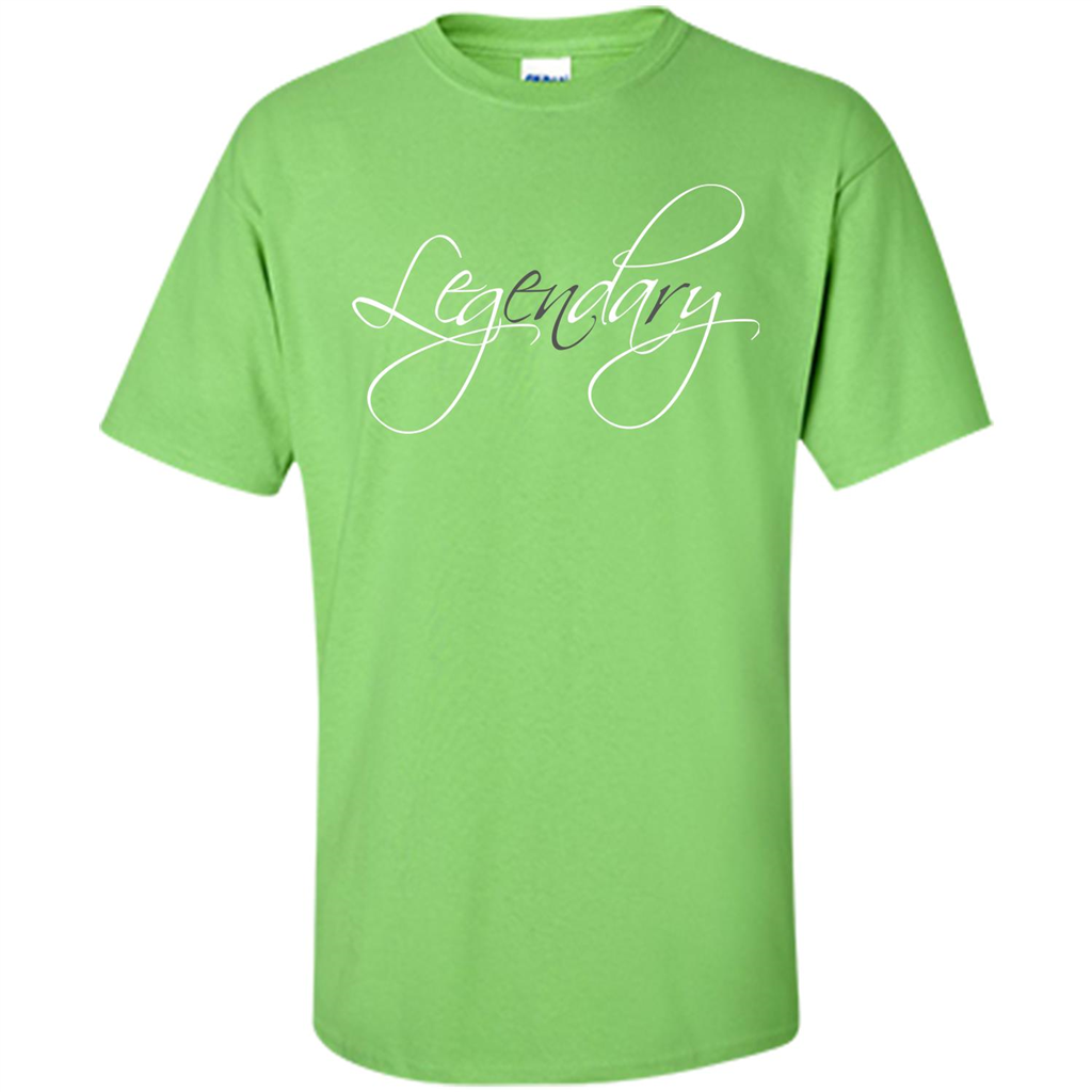 Gym T-shirt Leg Day Legendary Lime