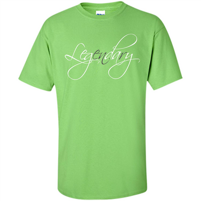 Gym T-shirt Leg Day Legendary Lime