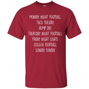 Football T-shirt Monday Night Football Taco Tuesday