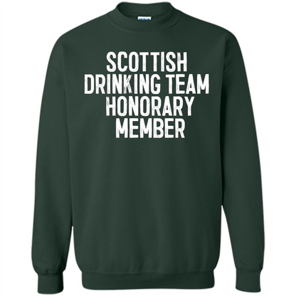 Scottish Drinking Team Honorary Member T-Shirt Forest Green