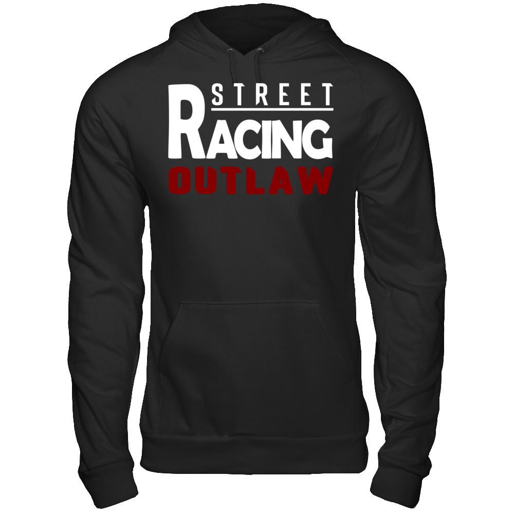 Street Racing Outlaw Gildan - Pullover Hoodie Black