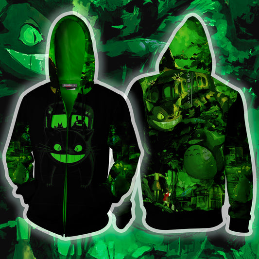 To-to-ro? You're Totoro!... I Bet You're Totoro My Neighbor Totoro Zip Up Hoodie 4XL