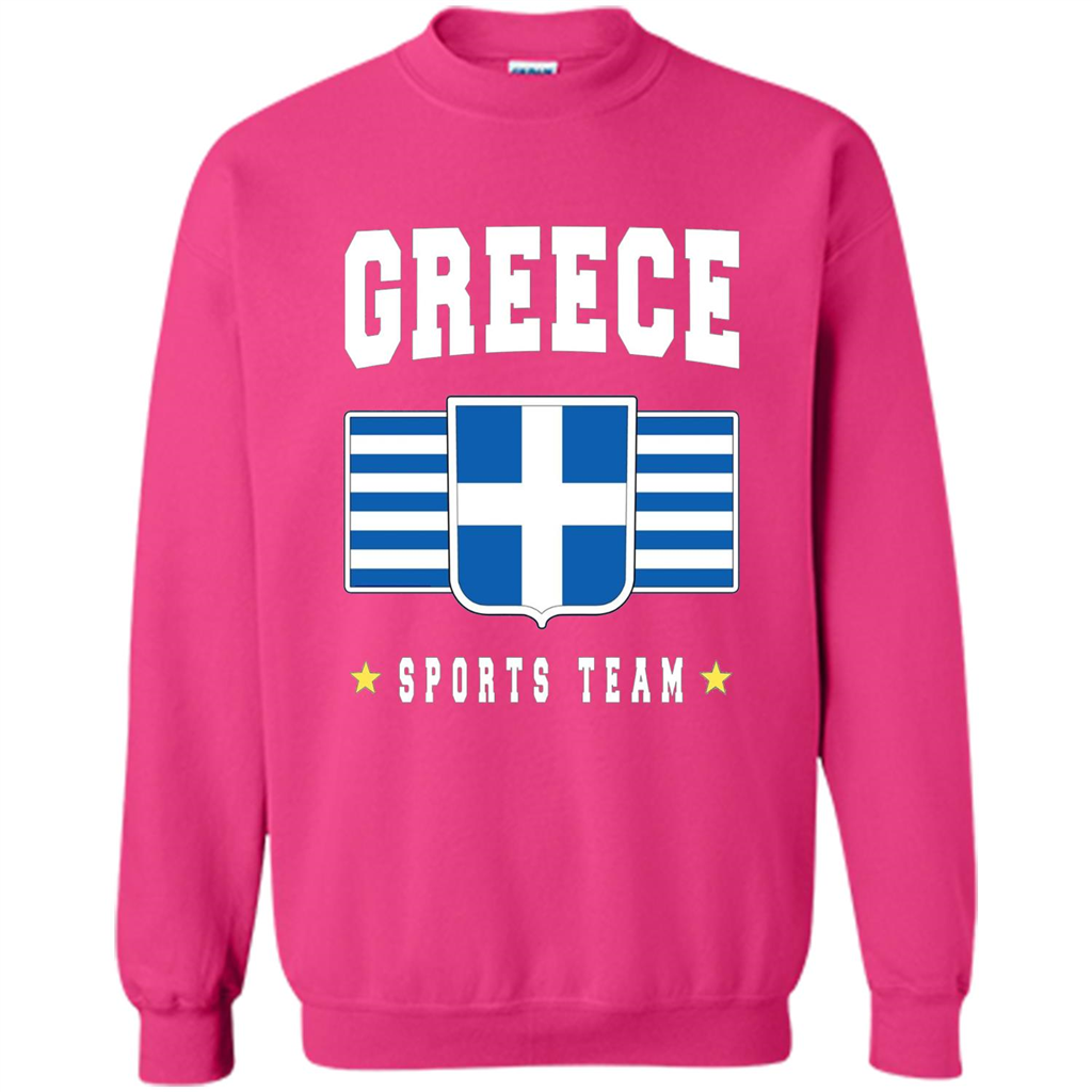 GREECE T-shirt Greek Flag T-shirt Sports Team Heliconia