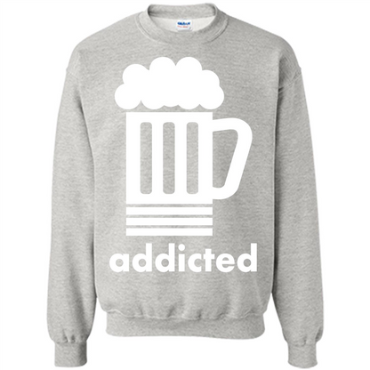 Beer T-shirt Addicted To Beer Ash