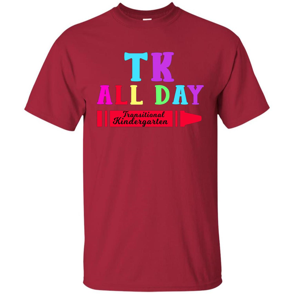 TK All Day Transitional Kindergarten T-shirt Cardinal
