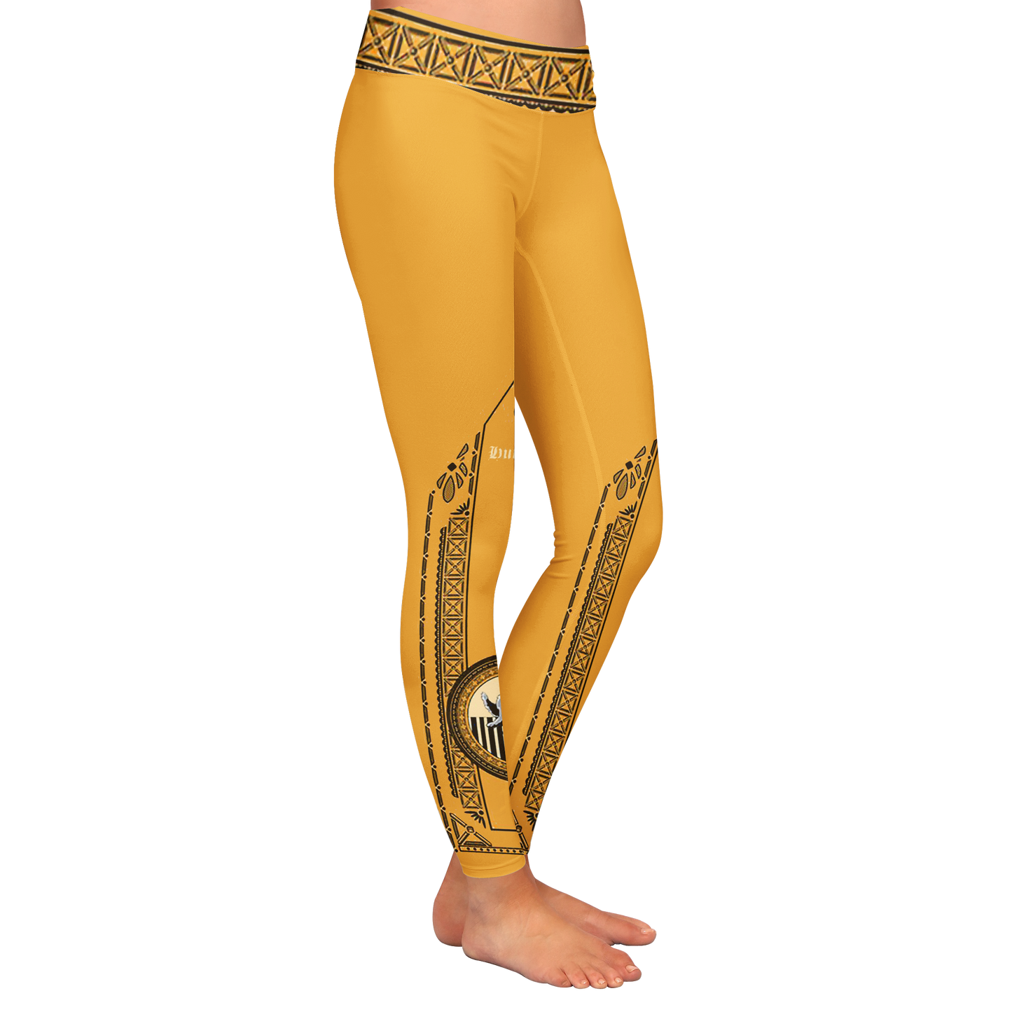Hufflepuff Flag Harry Potter Leggings