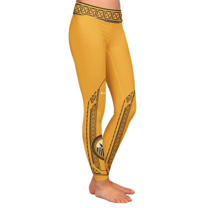 Hufflepuff Flag Harry Potter Leggings