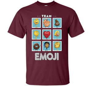 The Emoji Movie Team Emoji Panels Graphic T-Shirt shirt