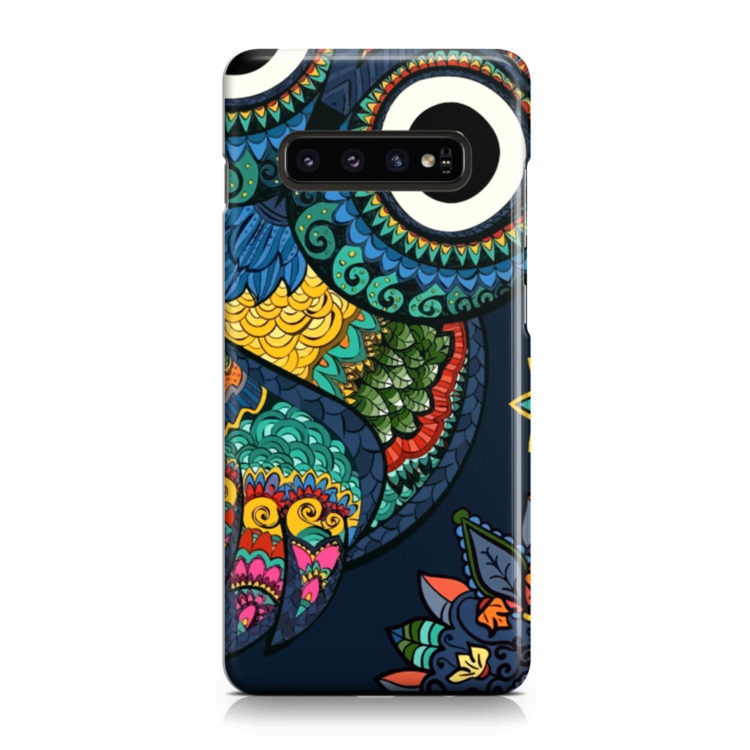 Colorful Owls Phone Case Samsung Galaxy S10 Plus