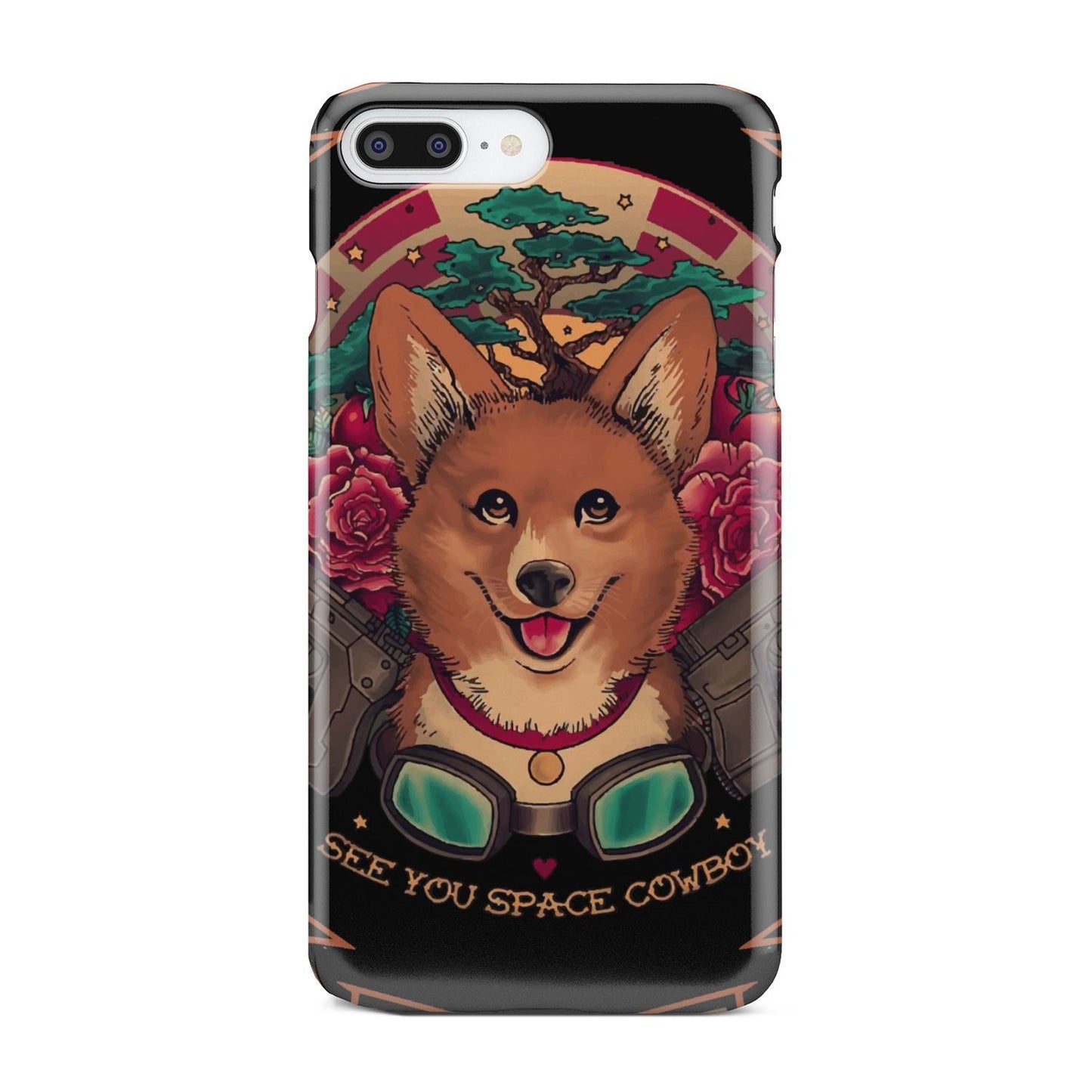 Cowboy Bebop Corgi Dog Ein Phone Case iPhone 8 Plus
