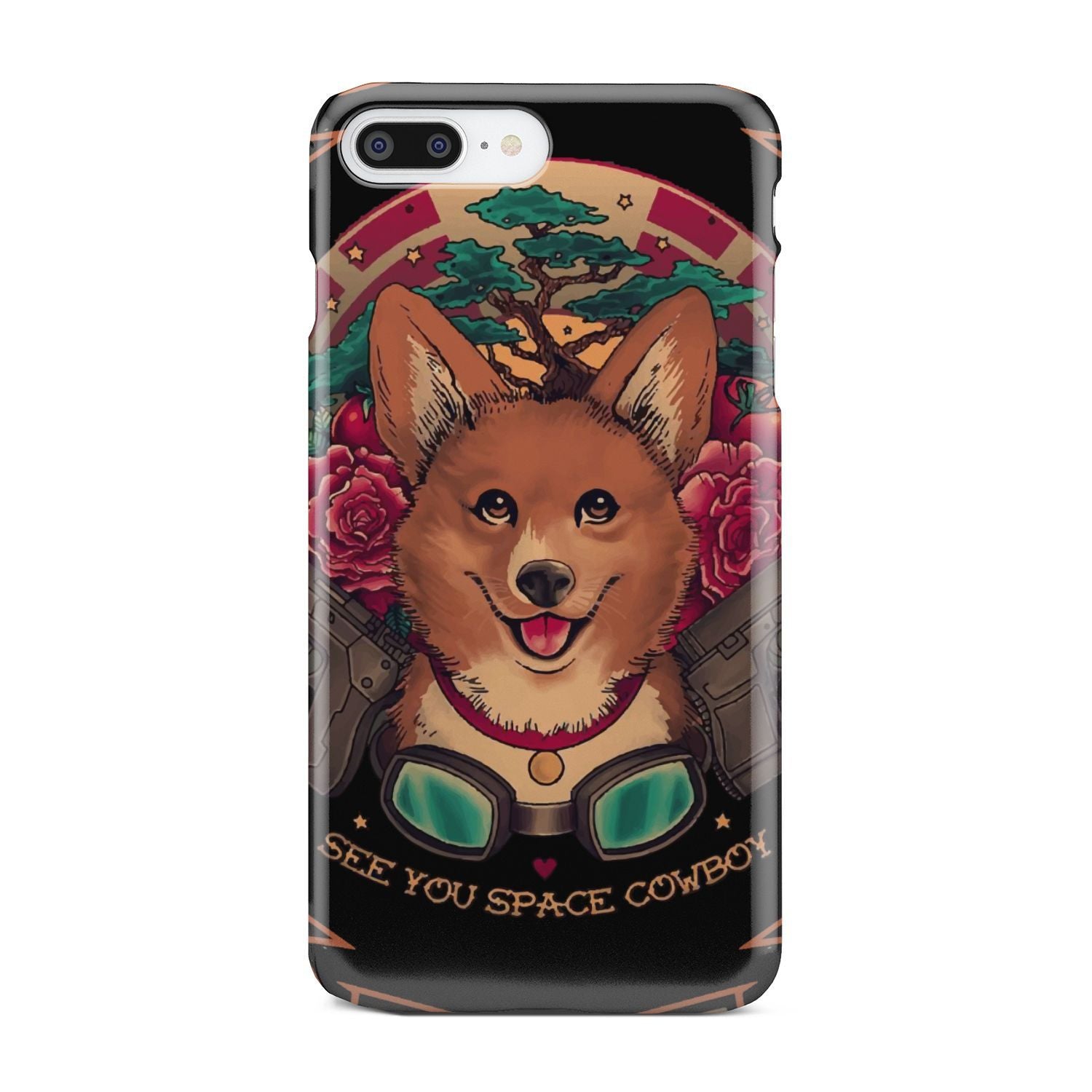 Cowboy Bebop Corgi Dog Ein Phone Case iPhone 8 Plus