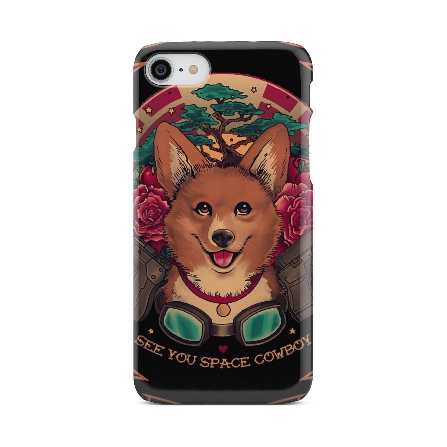 Cowboy Bebop Corgi Dog Ein Phone Case iPhone 7