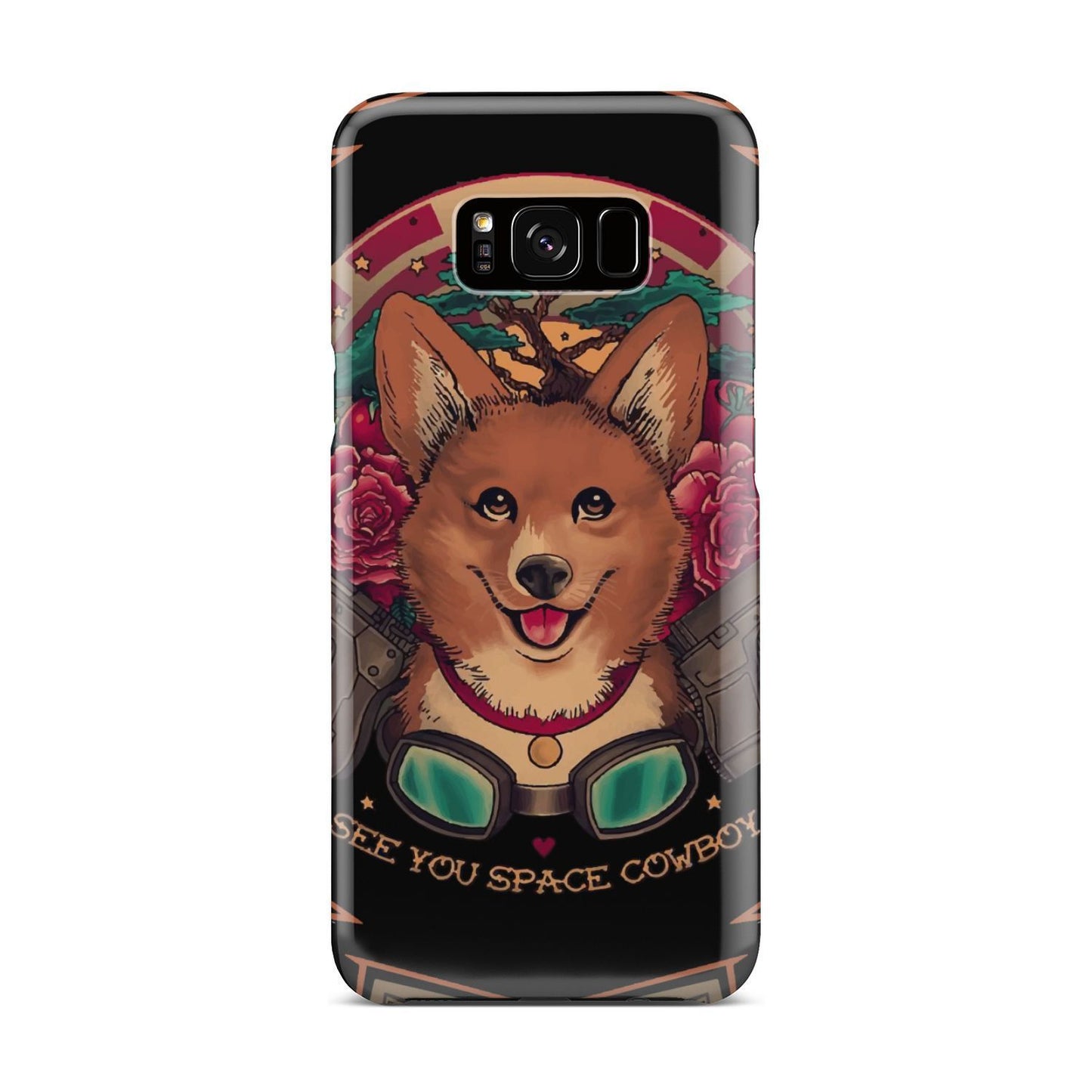 Cowboy Bebop Corgi Dog Ein Phone Case Samsung Galaxy S8 Plus