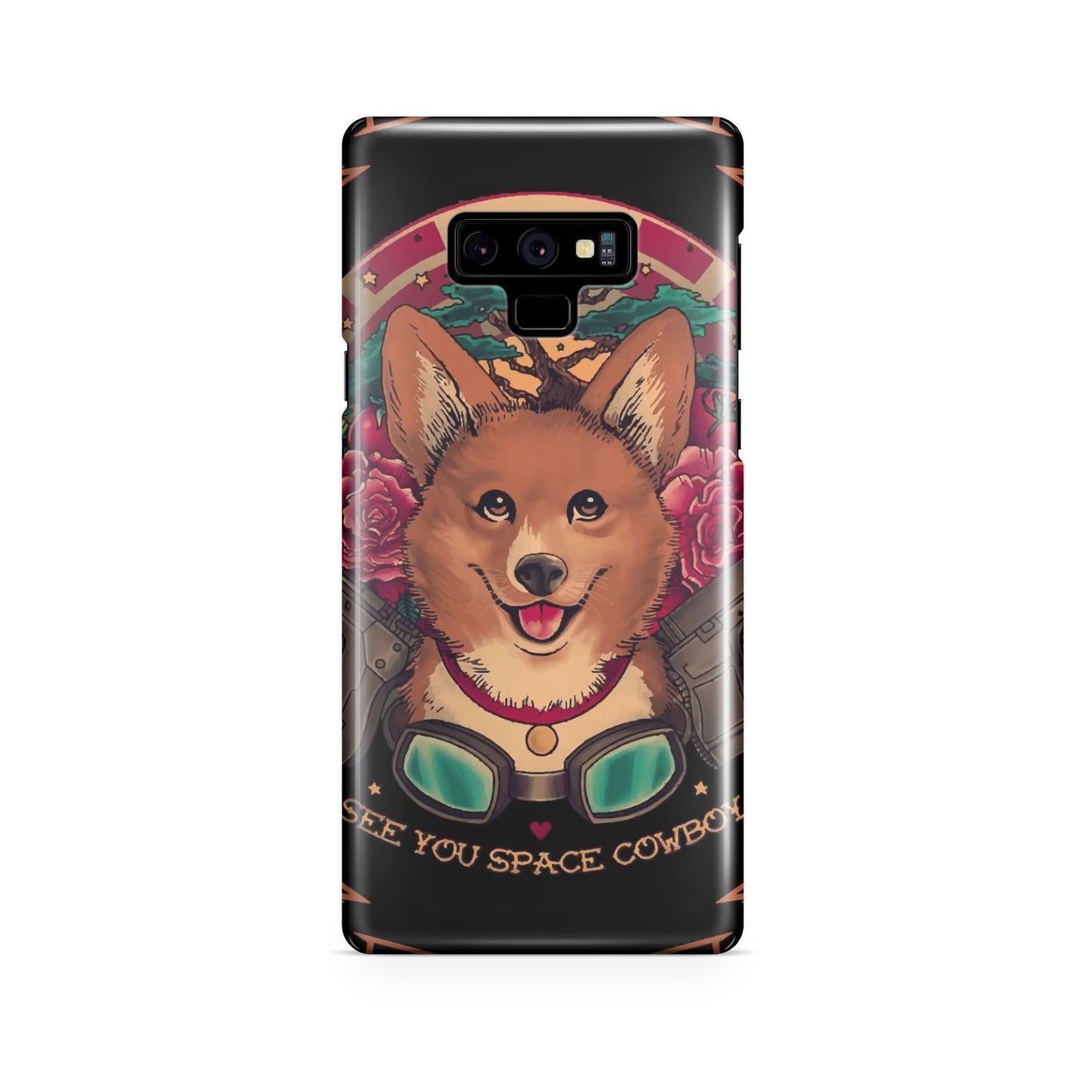 Cowboy Bebop Corgi Dog Ein Phone Case Samsung Galaxy Note 9