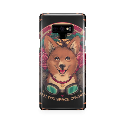 Cowboy Bebop Corgi Dog Ein Phone Case Samsung Galaxy Note 9