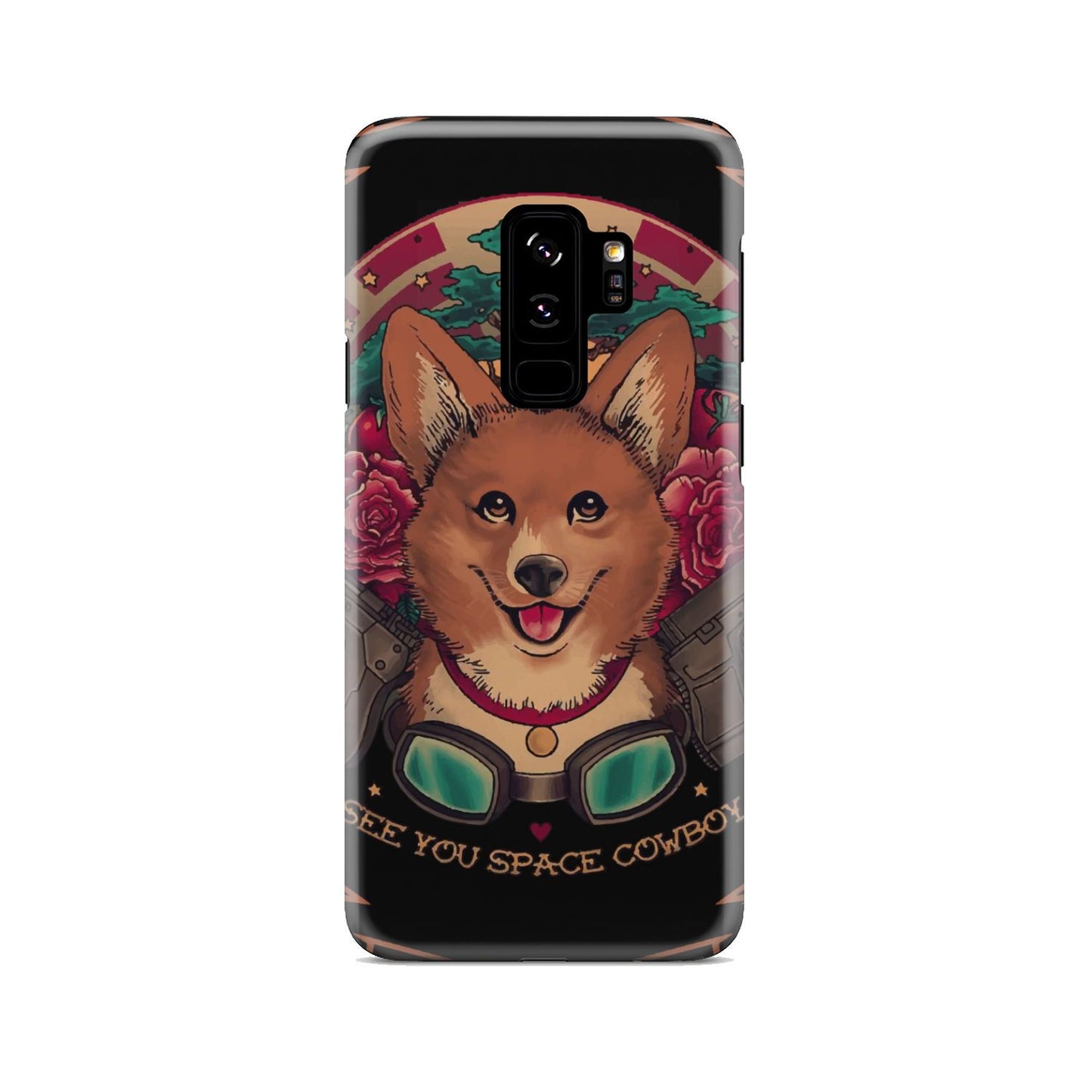 Cowboy Bebop Corgi Dog Ein Phone Case Samsung Galaxy S9 Plus