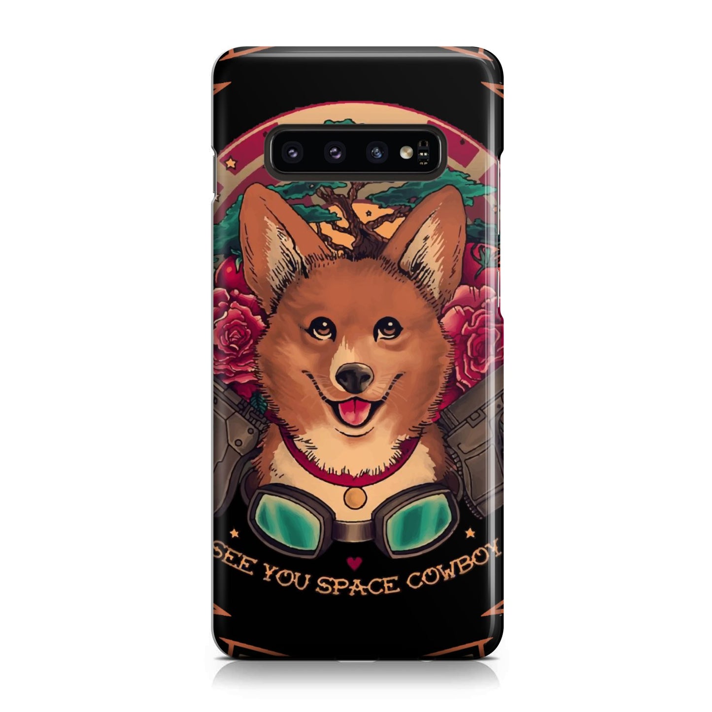 Cowboy Bebop Corgi Dog Ein Phone Case Samsung Galaxy S10