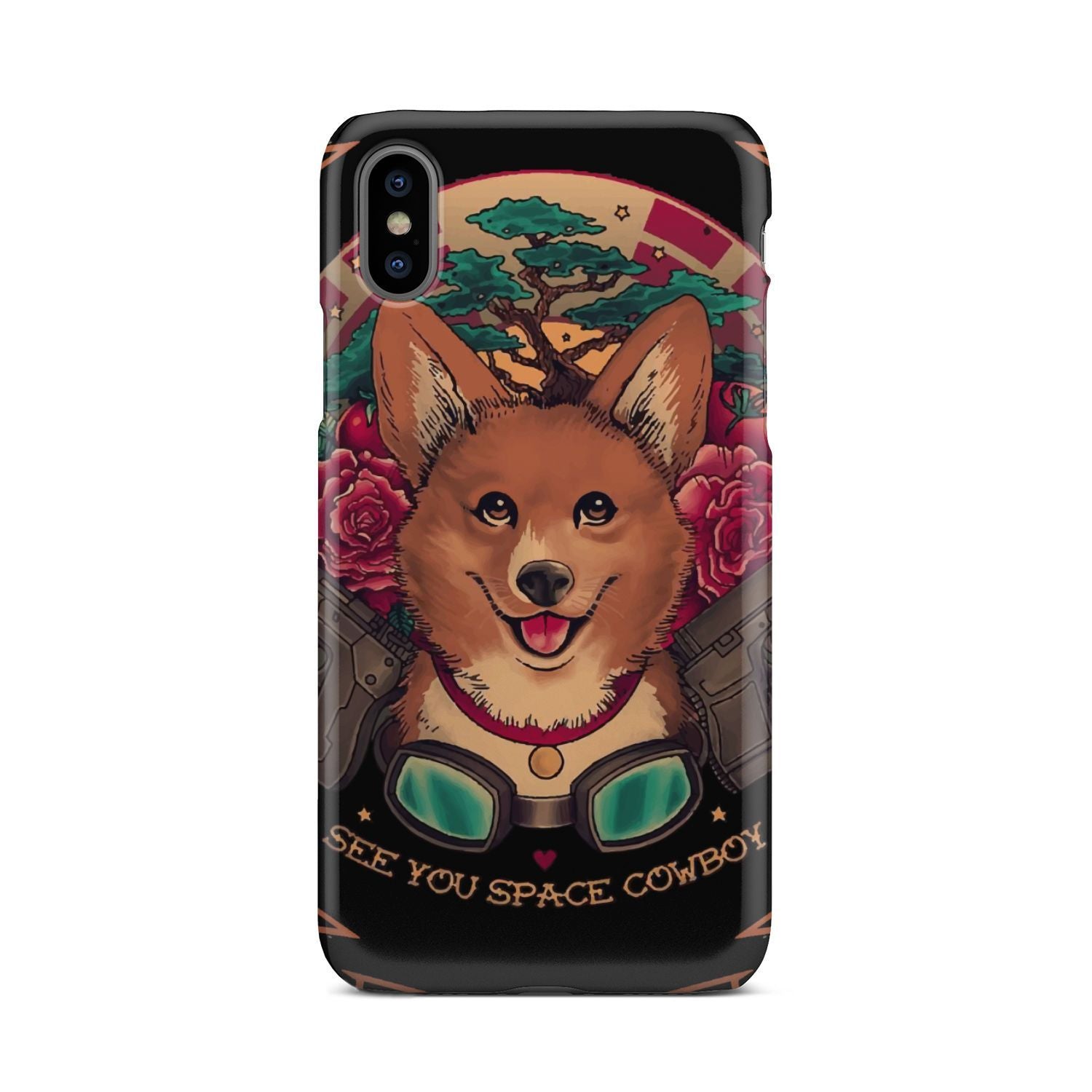 Cowboy Bebop Corgi Dog Ein Phone Case iPhone Xs