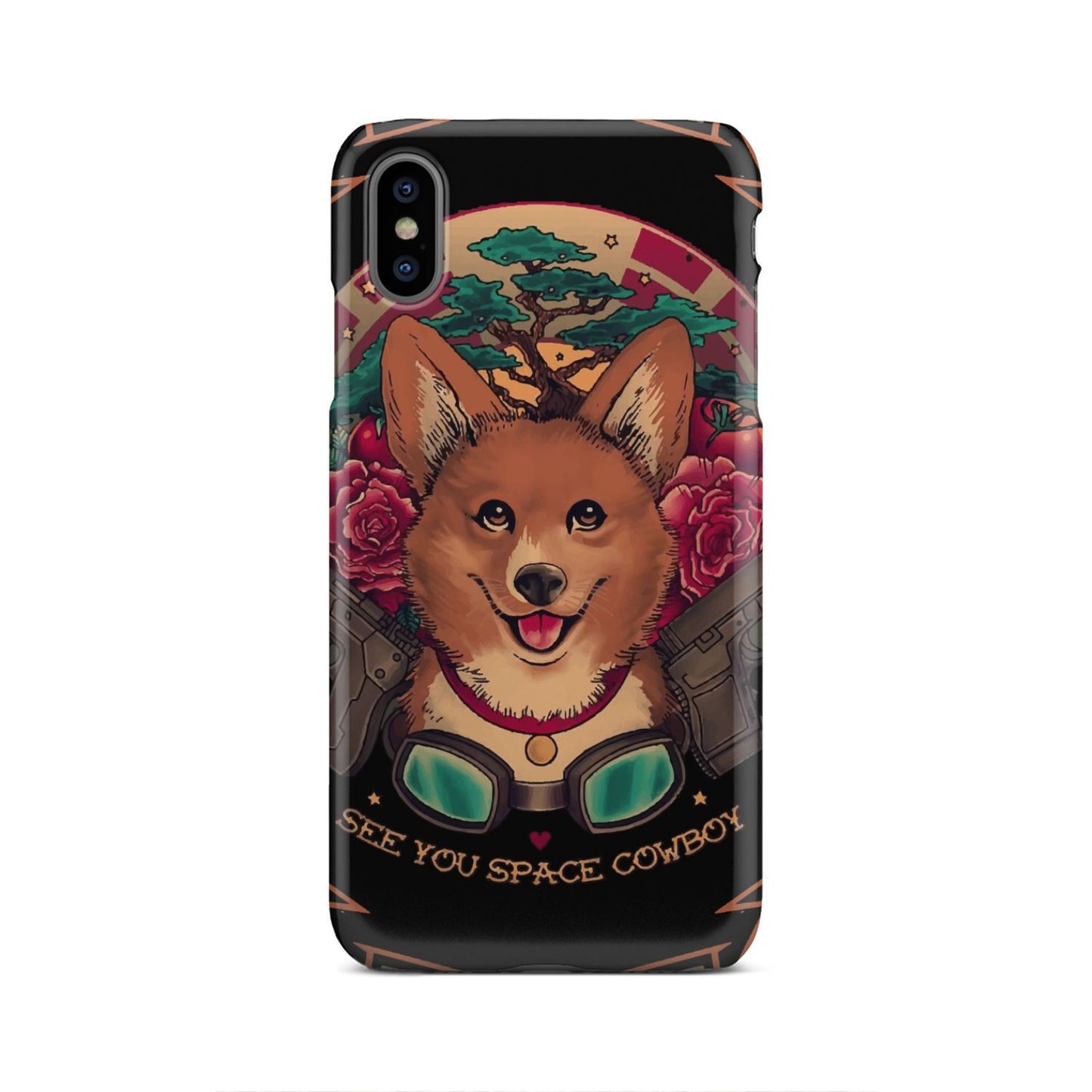 Cowboy Bebop Corgi Dog Ein Phone Case iPhone Xs Max