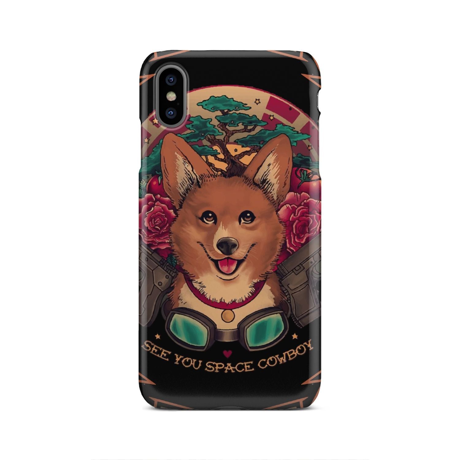 Cowboy Bebop Corgi Dog Ein Phone Case iPhone Xs Max