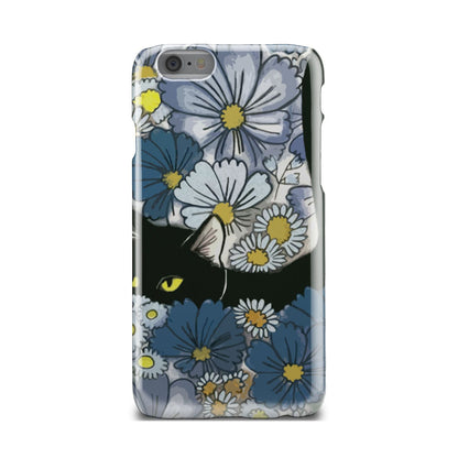 Black Cat And Flowers New Phone Case iPhone 6s