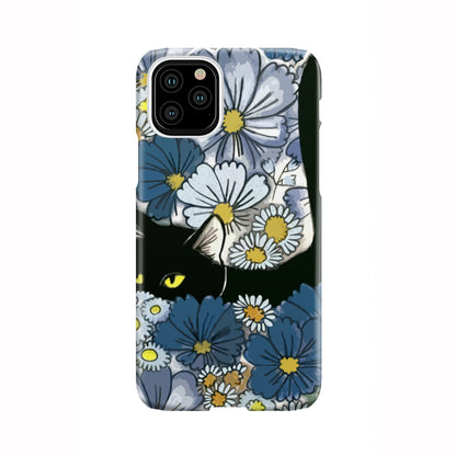 Black Cat And Flowers New Phone Case iPhone 11 Pro