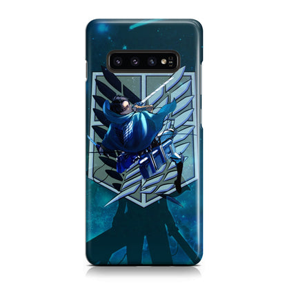 Attack On Titan Levi Phone Case Samsung Galaxy S10 Plus