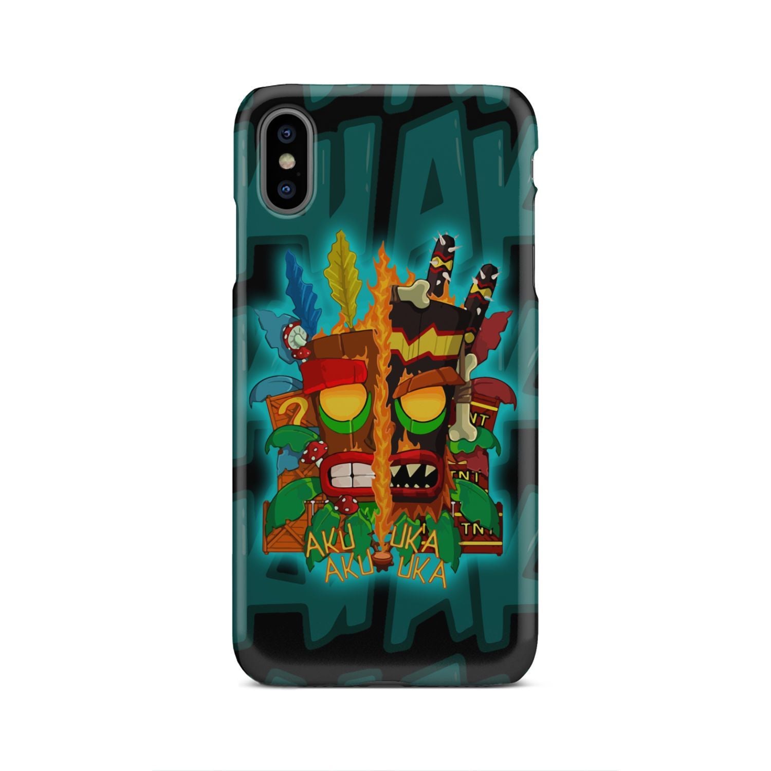 Crash Bandicoot Aku Aku Phone case iPhone Xs Max