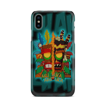 Crash Bandicoot Aku Aku Phone case iPhone X