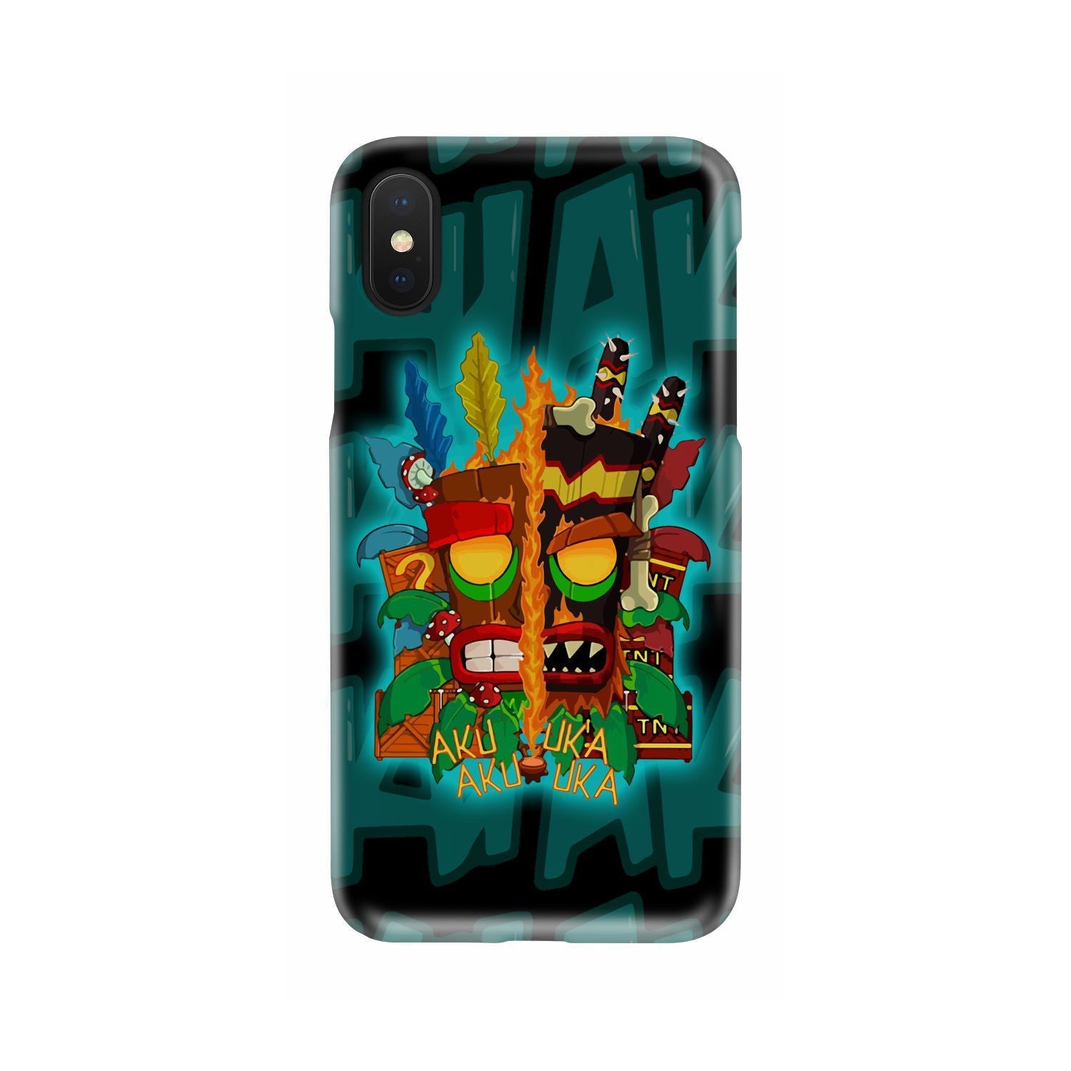 Crash Bandicoot Aku Aku Phone case