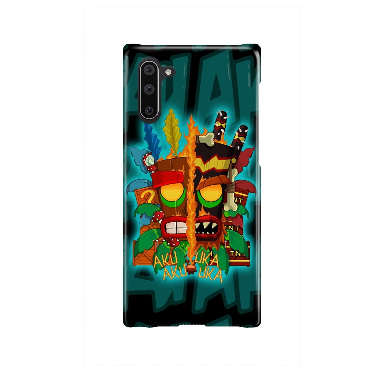Crash Bandicoot Aku Aku Phone case Samsung Galaxy Note 10