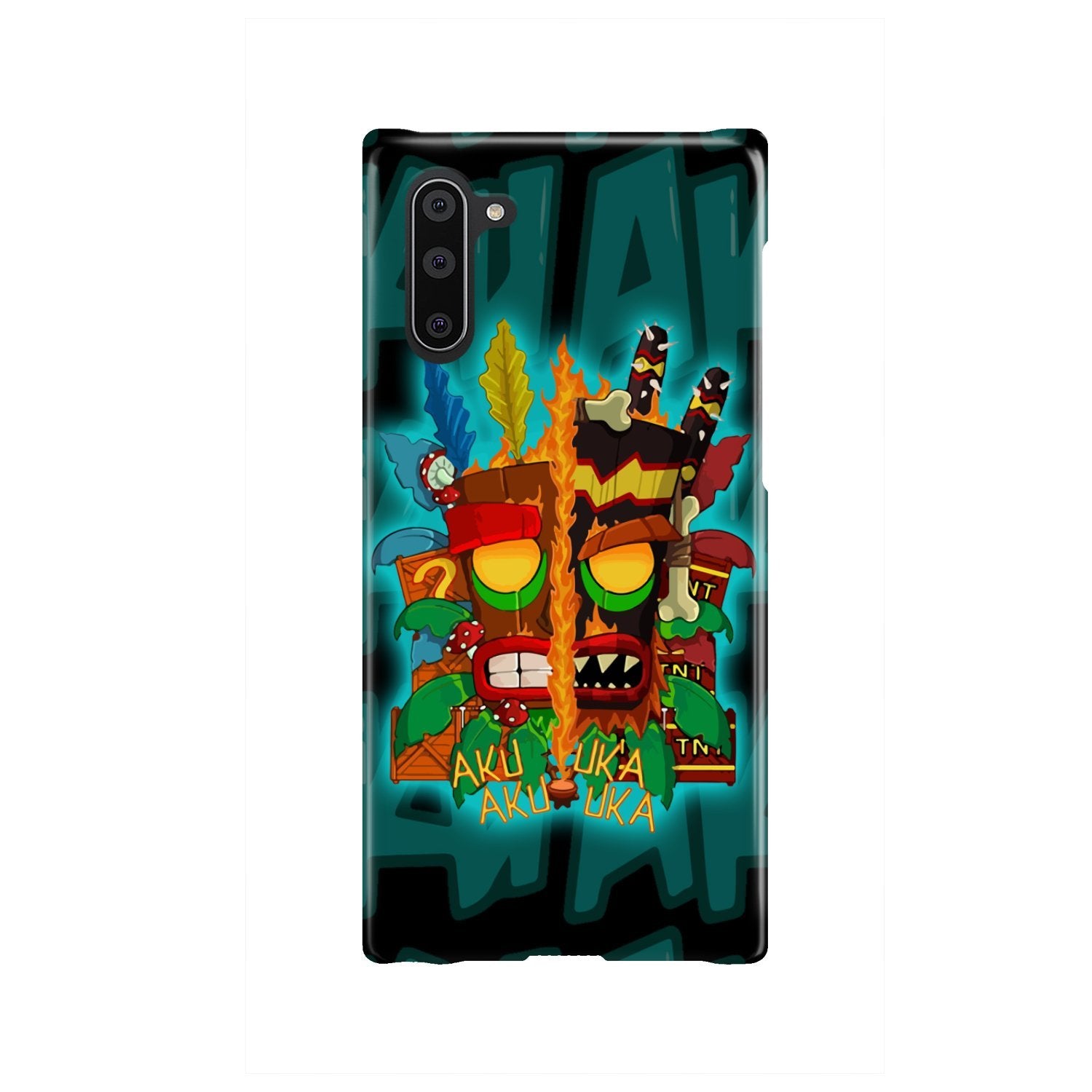 Crash Bandicoot Aku Aku Phone case Samsung Galaxy Note 10