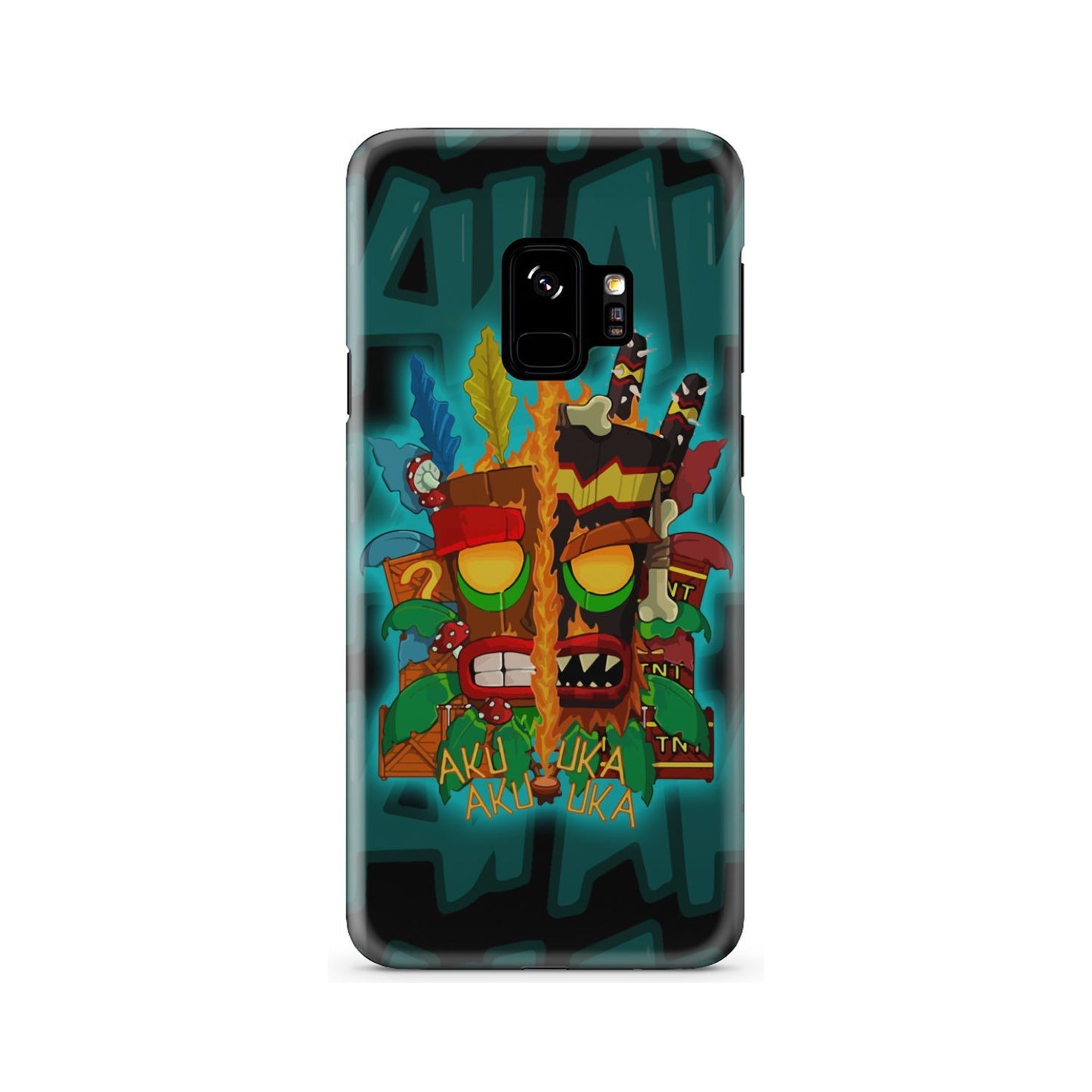 Crash Bandicoot Aku Aku Phone case Samsung Galaxy S9