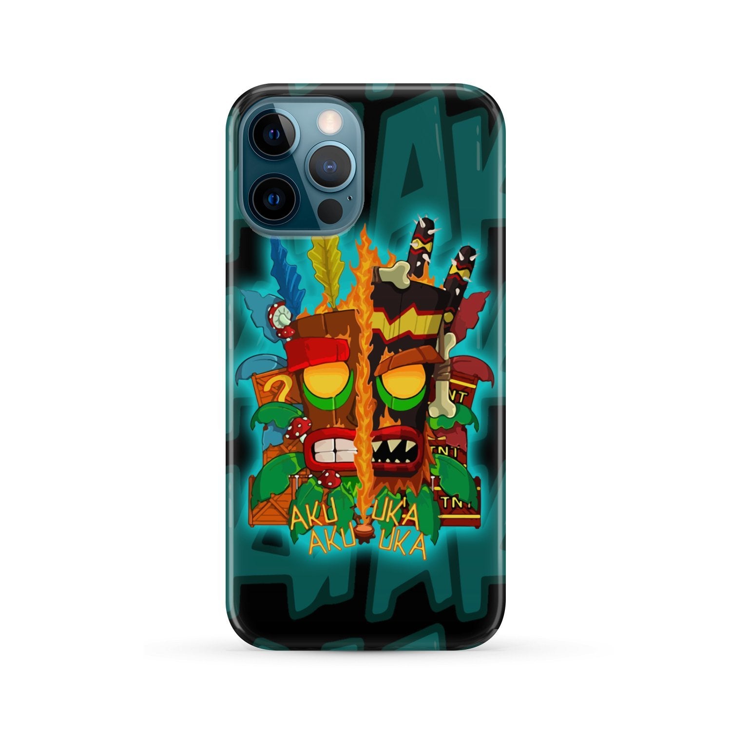 Crash Bandicoot Aku Aku Phone case iPhone 12 Pro Max