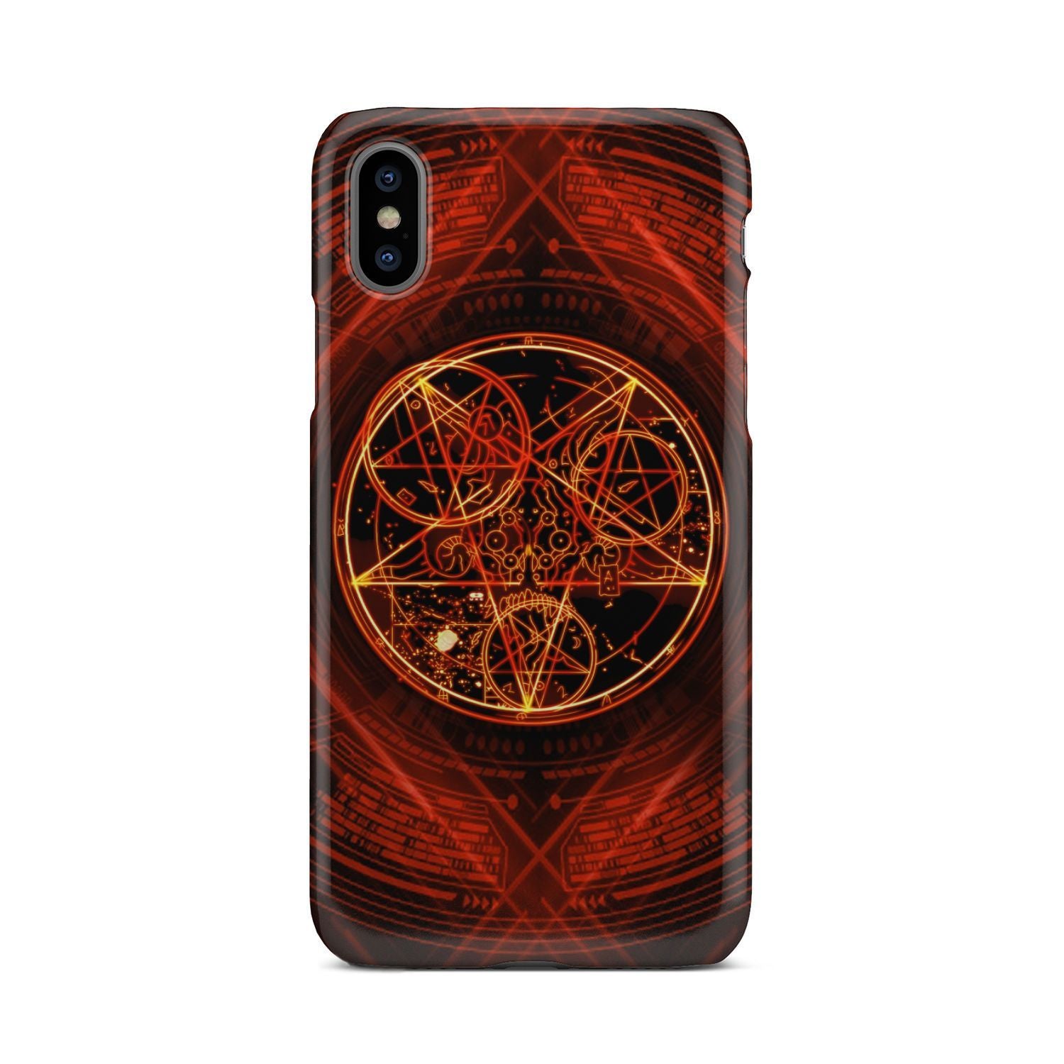 Doom 3 Pentagram Phone case iPhone X