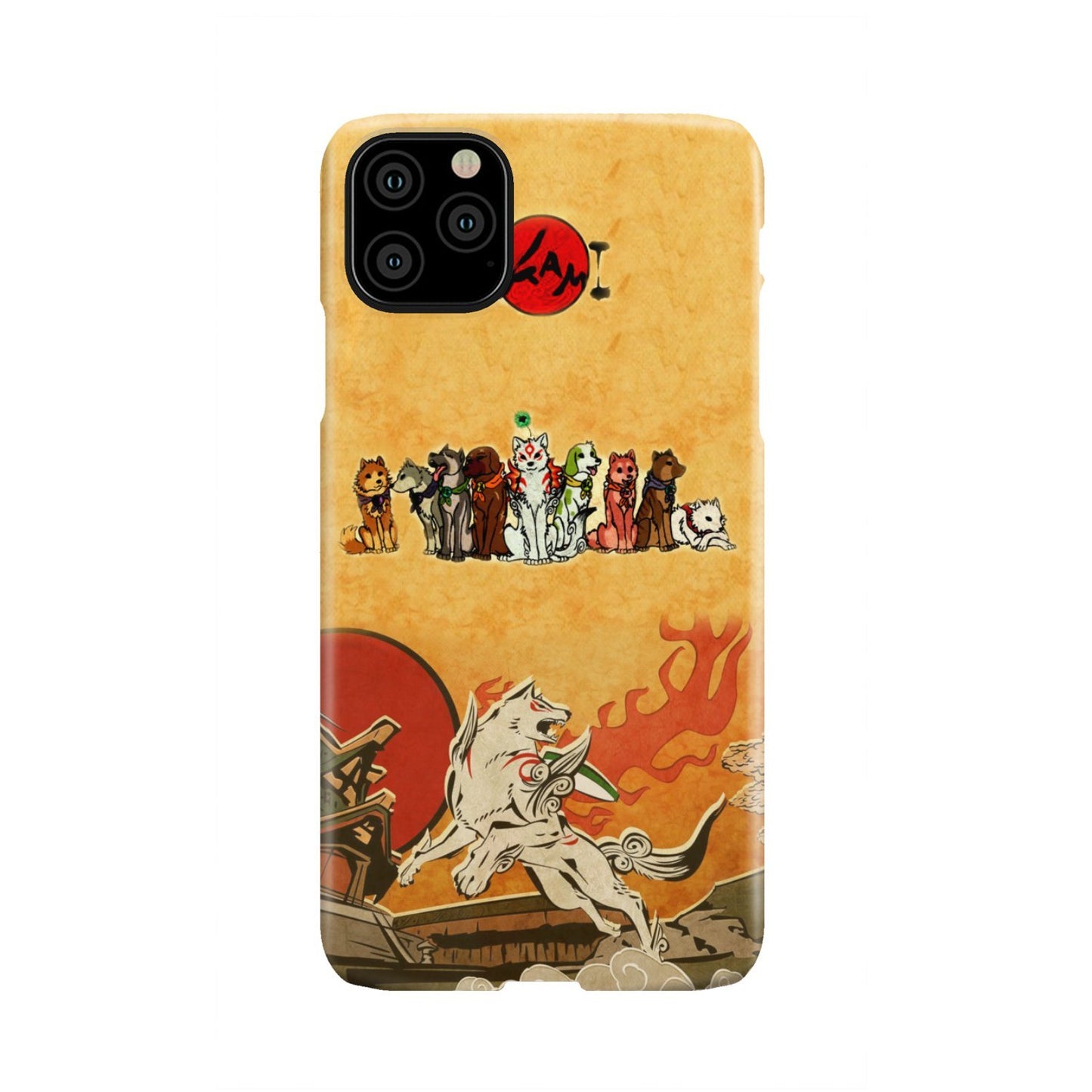 Okami and the Satomi Canine Warriors Phone Case iPhone 11 Pro Max