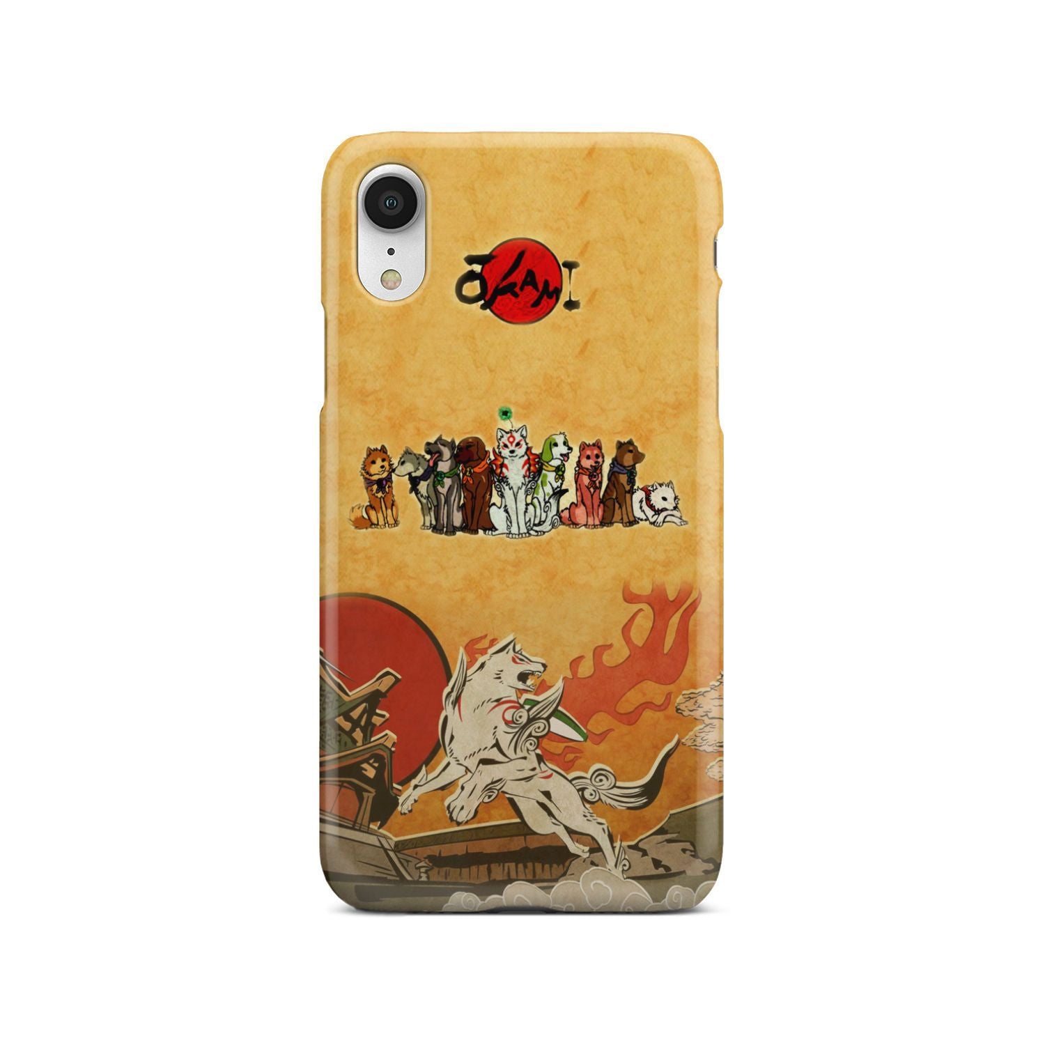 Okami and the Satomi Canine Warriors Phone Case iPhone Xr