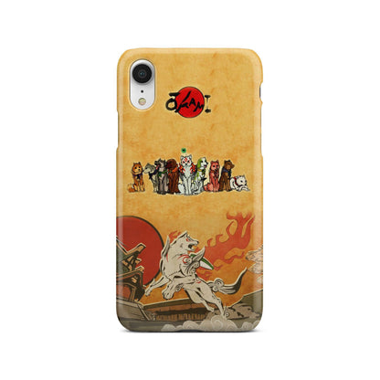 Okami and the Satomi Canine Warriors Phone Case iPhone Xr